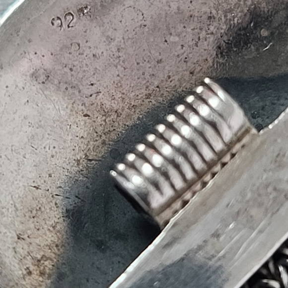 *Vintage Byzantine Style 925 Bracelet - Picture 8 of 10